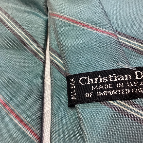 CHRISTIAN DIOR. SILK TIE just besutiful rare colors. - Picture 6 of 8